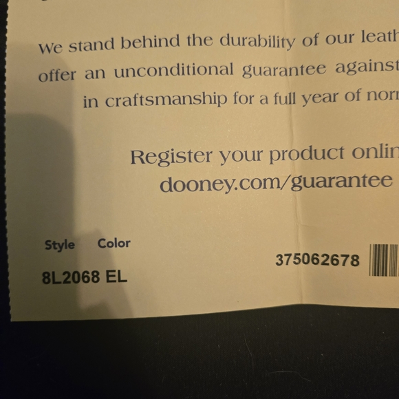 Dooney & Bourke Dark Brown Leather Shoulder Bag - Picture 3 of 7